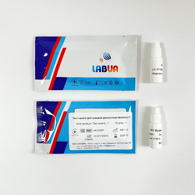 Швидкий тест для діагностики гепатиту С LABUA, №40